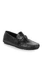 Roberto Cavalli Leather Driving Loafers