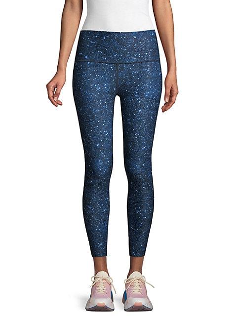 Wear It To Heart Sparkly High-waist Cropped Legging