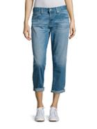 Ag Ex-boyfriend Rolled Cropped Jeans