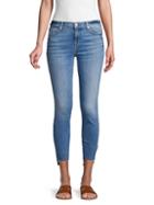 7 For All Mankind Step-hem Ankle Skinny Jeans