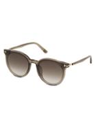 Tom Ford 63mm Injected Round Sunglasses
