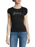 Juicy Couture Embellished Crewneck Tee