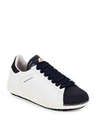 Moncler Leather Lace-up Sneakers