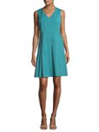 Lafayette 148 New York Pleated Fit-&-flare Dress