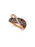 Le Vian 14k Strawberry Gold&reg; Multi-gemstone Ring