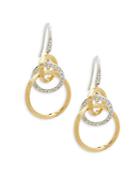 Marco Bicego Jaipur Diamond And 18k Gold Drop Earrings