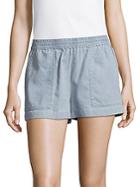Bcbgmaxazria Woven Cotton-blend Shorts
