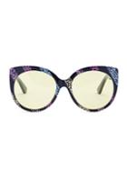 Saint Laurent Urban 57mm Cat Eye Sunglasses
