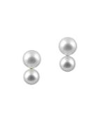 Masako Pearls 6-6.5mm White Pearl & 14k Yellow Gold Earrings