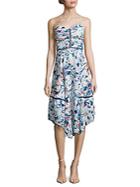 Parker Daisy Floral Printed Fit-&-flare Dress