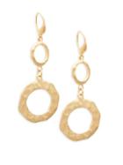 Rivka Friedman 18k Gold Hoop Drop Earrings