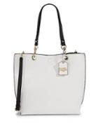 Karl Lagerfeld Paris Bell Reversible Faux Leather Tote