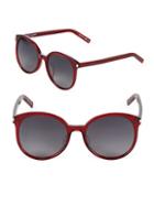 Saint Laurent 56mm Oval Sunglasses