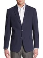 Tommy Hilfiger Regular-fit Tonal Check Cotton Sportcoat