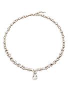 Adriana Orsini Cubic Zirconia Pearl Drop Pendant Necklace