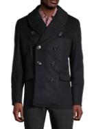 Burberry Double-breasted Wool & Cashmere-blend Jacket