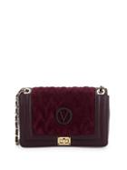 Valentino By Mario Valentino Alice D Suede & Leather Boxed Shoulder Bag