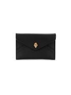 Alexander Mcqueen Leather Envelope Clutch