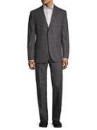 Michael Kors Collection Stretch-fit Plaid Suit