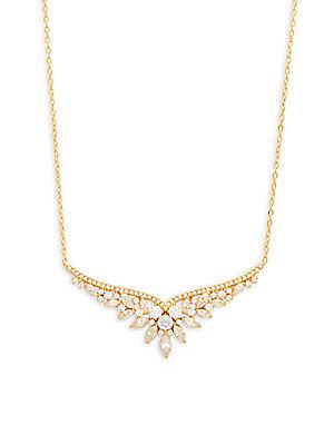 Adriana Orsini Faerie Crystal Frontal Necklace