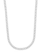 Saks Fifth Avenue 14k White Gold Curb Chain Necklace