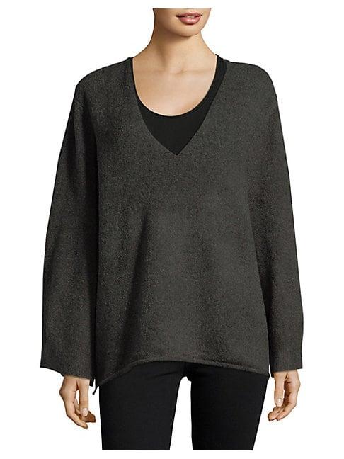 French Connection Urban Flossy V-neck Sweater