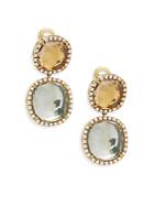 Marco Bicego Diamonds & 18k Gold Drop Earrings