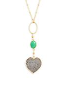 Alanna Bess Heart Pendant Necklace