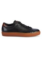 To Boot New York Marino Two-tone Leather Sneakers