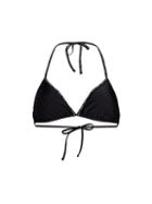 Versace Logo-trim String Bikini Top