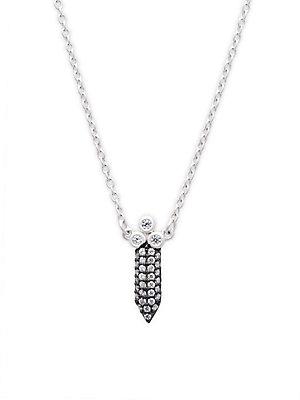 Freida Rothman Mini Dagger Pendant Necklace