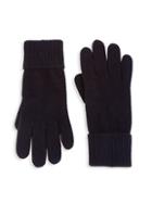 Portolano Folded Cuffs Cashmere Gloves