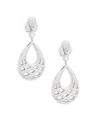 Kwiat White Gold & Diamond Drop Earrings