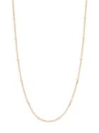 Saks Fifth Avenue Made In Italy 14k Yellow Gold Enamel Chain Necklace