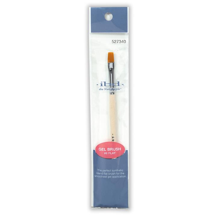 Ibd #6 Flat Gel Nail Brush