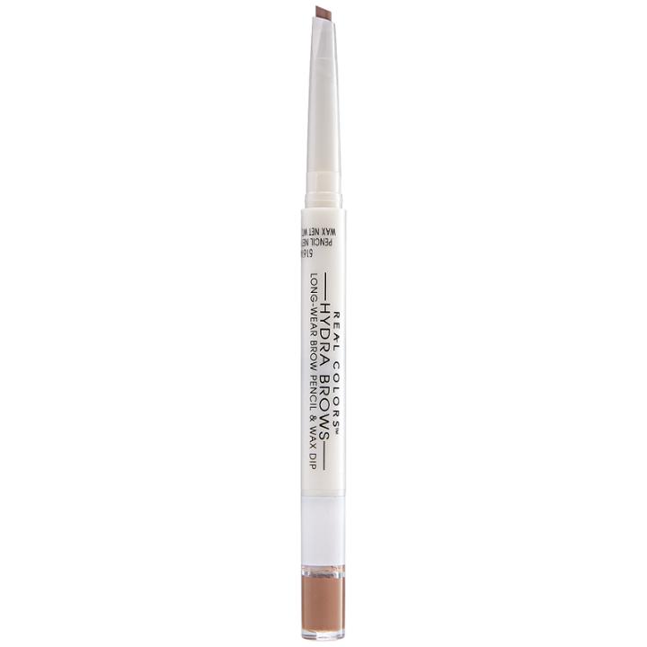 Real Colors Hydra Brows Pencil And Wax Medium Brown