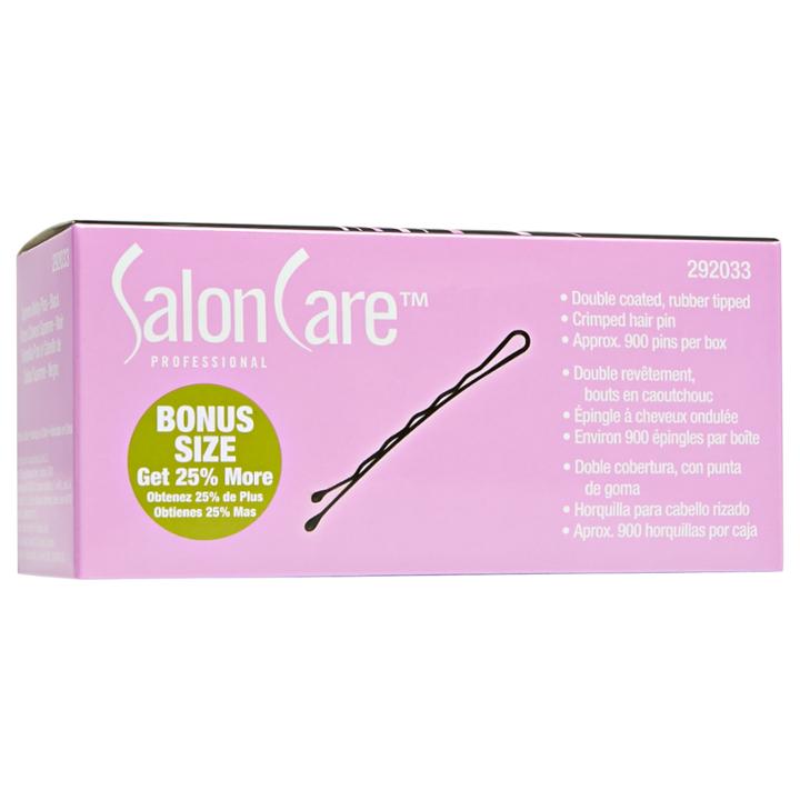 Salon Care Supreme Bobby Pins Black Bonus Pack 25% More