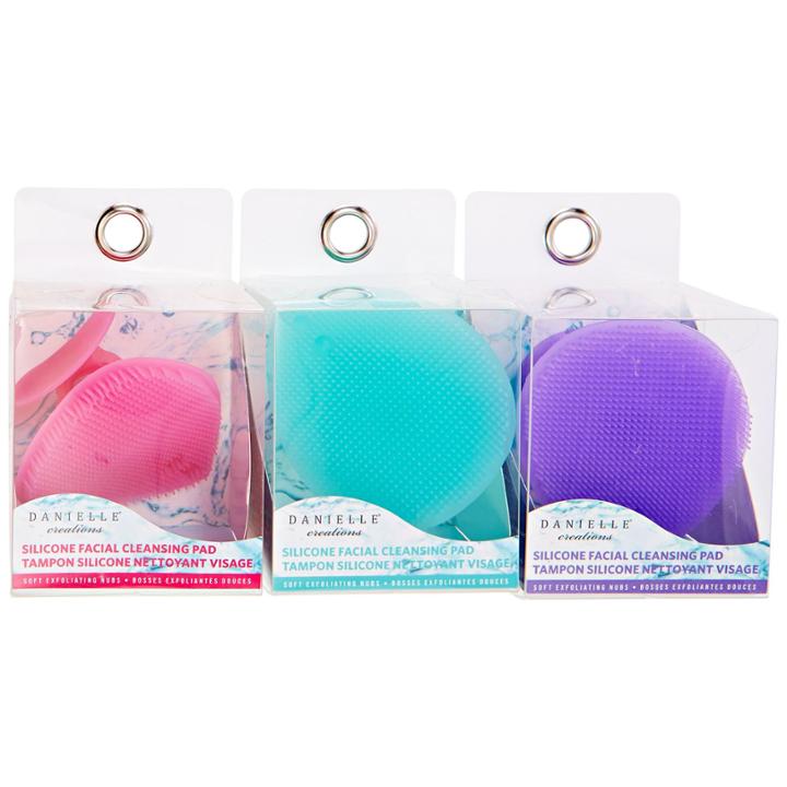 Danielle Assorted Silicone Facial Cleansing Pad