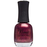 Nina Ultra Pro Glistening Plum Nail Lacquer