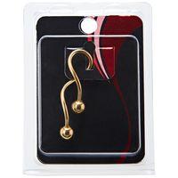 Pacific Piercing Supply Gold Plated 14g Spiral