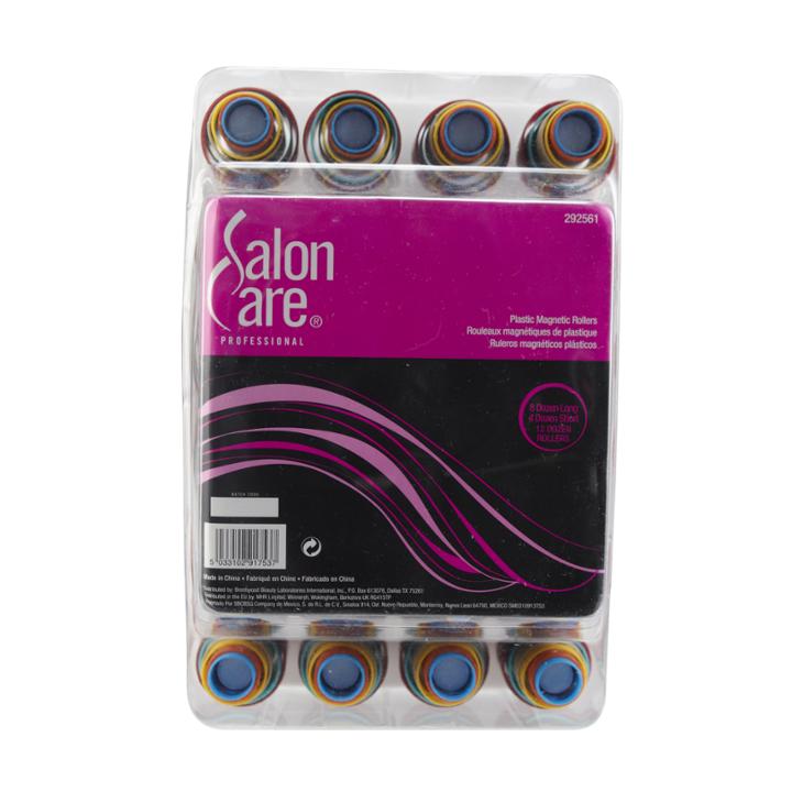 Salon Care Magnetic Roller Assorted