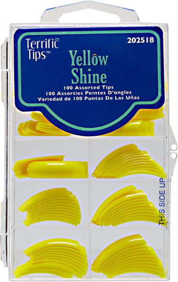 Terrific Tips Color Tips Yellow Shine