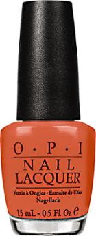 Opi Nail Lacquer Hot & Spicy