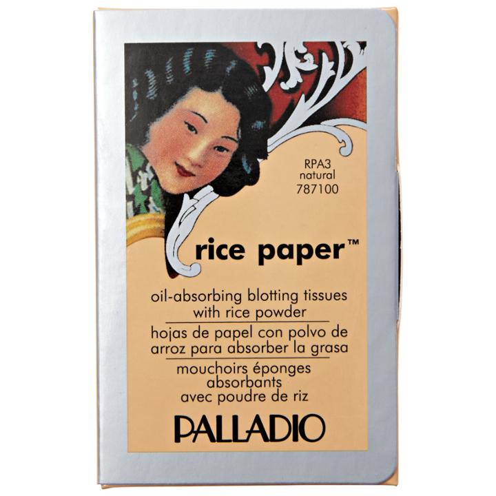 Palladio Rice Paper Blotting Tissues Natural