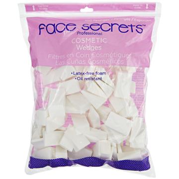 Face Secrets Cosmetic Wedges 100ct.