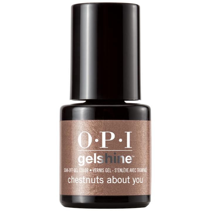 Opi Gelshine Gel Color Chestnuts About You