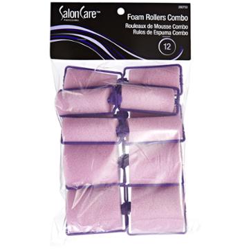 Salon Care Foam Roller Combo 12 Count