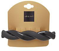 Dcnl Hair Accessories Black Matte Twist Barrette