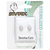 Studex Fireball Aurora Borealis 6mm Earrings