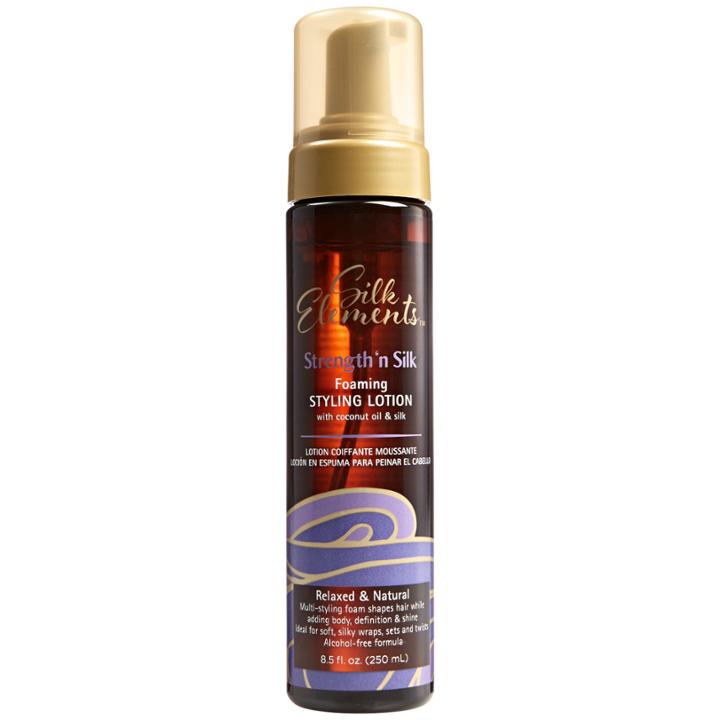 Silk Elements Strength N Silk Foaming Styling Lotion